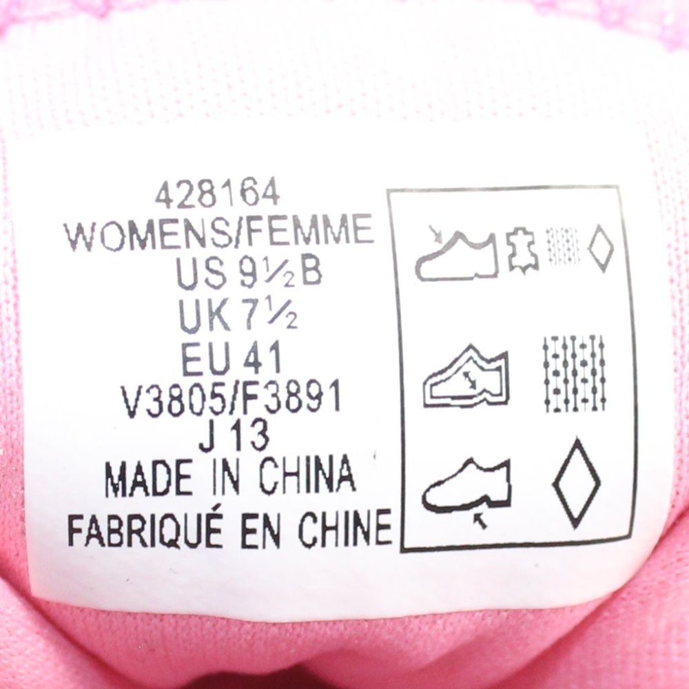 Lands' End Gray Pink Mesh Walking Sneakers Shoes - Picture 9 of 9